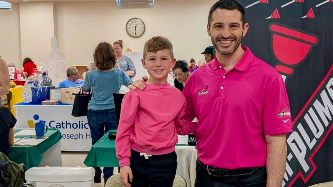 phil depaul at farmingdale expo and health fair